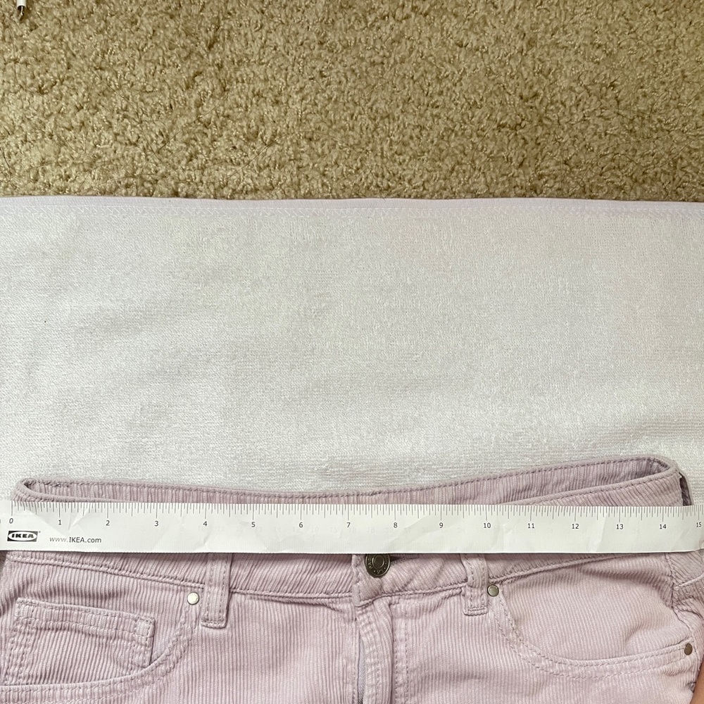 Pacsun Skirt Corduroy A-Line Jean Mini Skirt in Pastel Purple Lilac Lavender - Picture 5 of 7